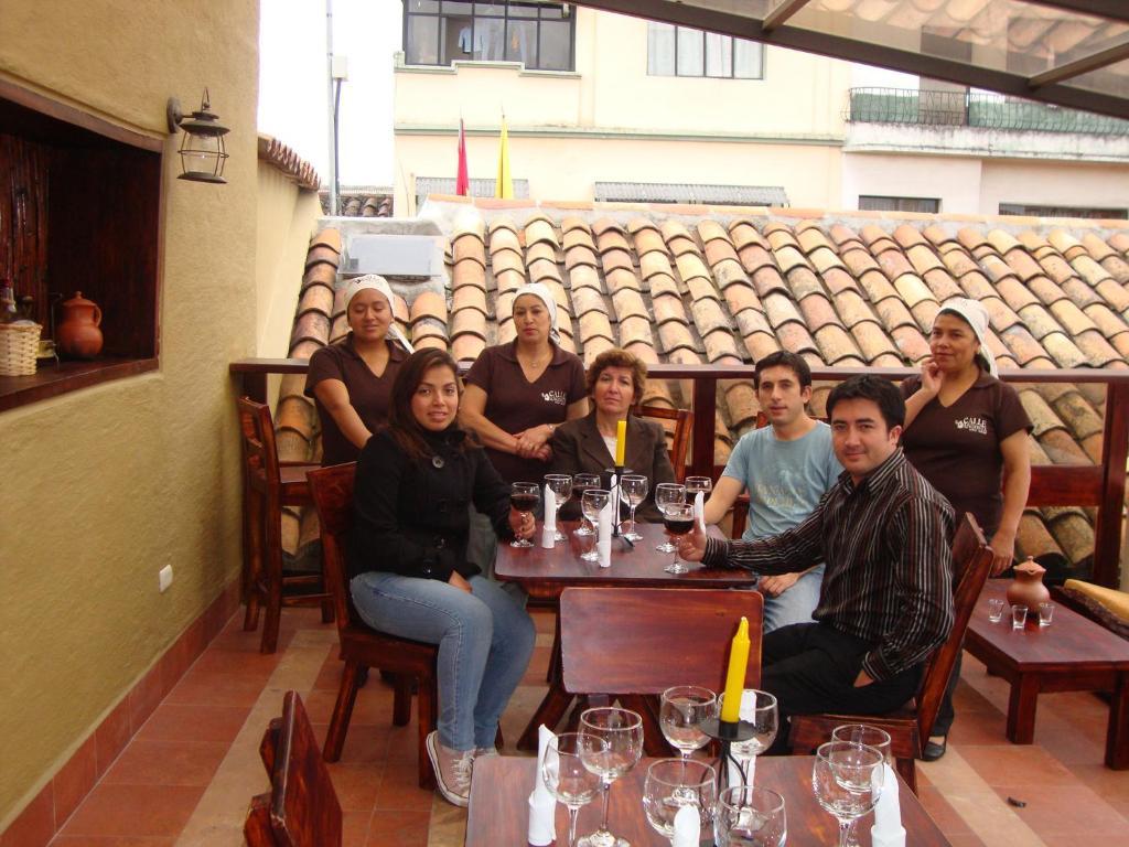 Hotel Calle Angosta Cuenca Bagian luar foto